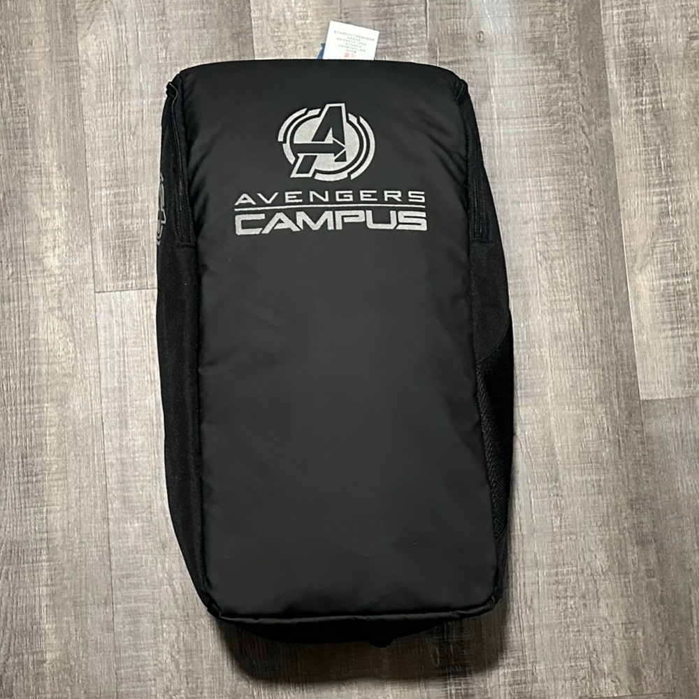 New Disney Marvel Avengers Campus Black Backpack That Converts to a Duffel Bag